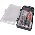Miniatyrbillede 1 af 5: 15PC M12x1.25 Auto Thread Tap Reparationsværktøj Tændrør