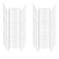 Miniatyrbillede 1 af 5: Drivhusglas Clips,120 Pieces Drivhus Glas Clips,have Drivhus Fixing Clamps,drivhus Clips,metal Glas Drivhus,w Type Glas Cl