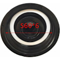 Miniatyrbillede 4 af 4: IBC 1000L plastikhanefitting, 60mm groft gevind afløbstankadapter til karadapter Havehane, 20/25/32mm eksport（32mm）