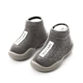Miniatyrbillede 1 af 3: Unisex babysko i blød gummi til småbørn Gray 24-25