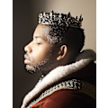 Miniatyrbilde 2 av 5: Men's Crown - Metal Prince's Crown Bursdagsfesthatt