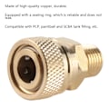 Miniatyrbillede 3 af 6: 8 mm Quick Connect Kobber Hun Adapter til 40MPA Pumpe Tilbehør