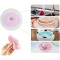 Miniatyrbilde 2 av 5: Universal silikonavløpsplugg 5 stykker, Ufo trykk gulvavløp, Universal silikon vaskplugg, universal silikon badeplugg, multifunksjonell avløp Fi