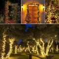 Miniatyrbilde 2 av 5: Utendørs LED Solar String Lights, Star String Lights (varm hvit, 22 meter, 200 lys, 8 funksjoner),