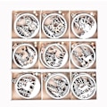 Miniatyrbild 3 av 4: 3-pack DIY trä juldekorationer A