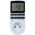 Miniatyrbillede 2 af 5: Digital programmerbar stikkontakt, daglig/ugentlig digital timer, skemalægger for stikkontakter med LCD-skærm og tyverisikring