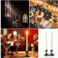 Miniatyrbillede 4 af 5: Flammeløse LED stearinlys Elektronisk stearinlys med aftagelig lysestage Sæt med 8 lange lysestage stearinlys, lysestage Halloween stearinlys Led stearinlys 2,26 *