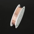 Pikkukuva 2 / 2: 0,2-1mm kuparilanka korulanka rannekoruihin kaulakoruihin värikkäät helmet säikeet korunauhat Silver 0 4mm 8M