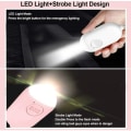 Pikkukuva 4 / 5: Henkilökohtainen hälytin 130 dB USB ladattava LED-taskulamolla vedenpitävä toiminto Itsepuolustus henkilökohtaisen turvallisuuden naisille,