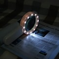 Miniatyrbillede 2 af 5: 105MM85 galvaniseringsknap højeffekt gaveæske værdsættelse forstørrelsesglas stor belysning forstørrelsesglas håndholdt lup,