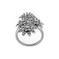 Miniatyrbillede 5 af 5: Kvinder Mode Blomst Finger Ring Bryllup Engagement Smykker Valentinsdag gave Rose Gold US 10