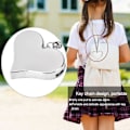 Miniatyrbillede 3 af 4: Personlig sikkerhedsalarm, angrebsalarm 130db hjerteform personlig alarm nøglering
