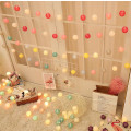 Miniatyrbild 4 av 4: LED Bomullsljus String Ball Light Room Dekorativt ljus