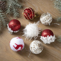 Miniatyrbilde 3 av 5: 12stk juletrepynt anheng julepyntball