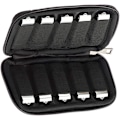 Pikkukuva 1 / 5: Flash- case USB case USB pidike Säilytyspussi USB -muistitikulle Elektroniset lisävarusteet Organizer USB muistitikulle, USB case, peukalo