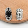 Miniatyrbild 4 av 5: 4st/ set Bohemian Style Unisex Ring Slitstark Lättvikt Super Cool Fidget Ring För Fest