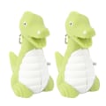 Pikkukuva 3 / 4: 2kpl Dinosaur Avaimenperä Led Light Creative Vocal Avaimenperä Avaimenperä Avaimenperä Riipus Koristepuhelimeen