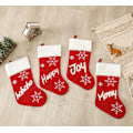 Miniatyrbild 5 av 5: Jul Plyschsockor Juldekorationer Julhängsfest Arrangemang Julstrumpor Present B