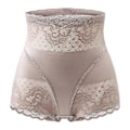 Miniatyrbilde 1 av 2: Kvinner Blonder Høy midje Undertøy Truser Knickers Truser Coffee M