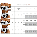 Miniatyrbillede 4 af 4: Kvinder Boho Polstret Push Up BH Bikini Sæt Badedragt M