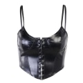 Miniatyrbilde 4 av 4: Y2k Push Up Off Shoulder Korsett Topp S