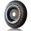 Miniatyrbillede 1 af 5: Disc træsliber slibeskiver til formning, slibning og skæring vinkelslibere 100mmX16mm sort