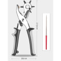 Miniatyrbild 2 av 3: Bälte Bälte Puncher Hushålls Liten Hål Puncher Punching Tool Bag Klockband Punch Tång, 2