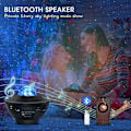 Pikkukuva 3 / 5: Kodinsisustusvalo Star Projection Music Mood Light (Black Shell),