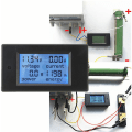 Miniatyrbillede 2 af 3: DC 100A Amperemeter Tester Digital LED Power Meter Monitor Strøm Energi Voltmeter,