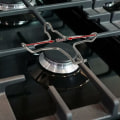 Miniatyrbilde 4 av 5: Gasskomfyr Rustfritt stål Gassredusere Gasskomfyrstøtte Topprist Wokholder 14*14cm 2stk Sølv