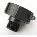 Miniatyrbild 4 av 5: Ibc Adapter S60 Skruvanslutning för 2 tum gånger 1 tum Ibc vattentank