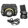 XPG LED Sterk Lysstyrke Frontlys Risteinteraksjon Zoom Innebygd Batteri USB-lading