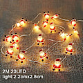 Miniatyrbillede 3 af 5: Julepynt 2M Fairy Lights Blink Party Decoration G