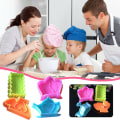 Miniatyrbillede 1 af 5: 3D Solid B Iscuit form Bageform ?? 4 stk fjeder