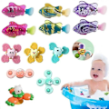 Miniatyrbilde 2 av 4: Tegneserie Sugekopp Spinnende Leker Morsomme Bade Puslespill Leker Barneleker Guttegaver Valpebein Spinnende Moro puppy