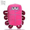 Miniatyrbild 2 av 2: Numberblocks plyschdocka digital byggklossleksak 5