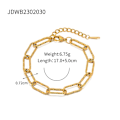 Miniatyrbild 1 av 5: Armband Square Daily Outfit Metallic Element B1383 JDWB2302030
