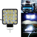 Miniatyrbillede 2 af 5: 4 stk 48w led arbejdslys, 12v bil led spotlight vandtæt Ip 67, led arbejdslys til bil lastbil Traktor Suv båd (4 stk)