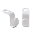 Connect Clothes Hanger Hooks, Cascade Hangers for Wardrobe Space Saving (30 Pcs, White)