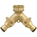 Miniatyrbillede 1 af 5: Y-låsesystem med 3/4" bar messing