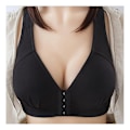Miniatyrbillede 1 af 4: Plus Size Push BH Front lukning Ensfarvet BH 36-46 44