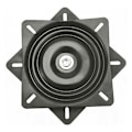 Miniatyrbilde 1 av 5: Bytte av barkrakk roterende plate 360 ​​graders roterende stol og krakk reservedeler 146*146*12mm