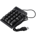 Miniatyrbillede 5 af 5: usb Wired Vandtæt Mekanisk Mini Nummer 17 Taster Keyboard
