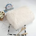 Miniatyrbild 5 av 5: Rutig fleecefilt Supermjuk konstgjord fuskpälslook Mikrofiberplädnadsfilt Mjuk varm soffa för överkast/TV