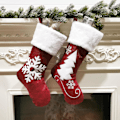 Miniatyrbild 4 av 5: Stor julstrumpa Juldekoration H