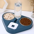 Miniatyrbilde 2 av 5: Dobbel bolle kjæledyr automatisk vanner 1000ml