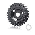 Miniatyrbillede 1 af 5: Slibeskive, 125 mm træskæreskive, træslibeskive, Tungsten Carbide træslibeskive, slibeskiver til formning, slibning og skæring