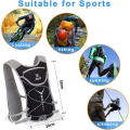 Pikkukuva 5 / 5: Nesteytysreppu nestepakkauksella, kevyt juoksureppu miehille ja naisille, juoksureppu All-Terrain Hydrati