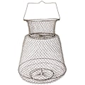 Miniatyrbillede 1 af 5: Almindelig galvaniseret stil, 38 cm foldbar Tieyu Lou netlomme Bærbart fiskebur Udendørs fisketilbehør