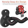 Miniatyrbild 3 av 5: Ttcr Ii 2-pack Gitarr Ukulele Väggfäste Gitarr Vägghängare Väggfäste Gitarrställ För Klassisk Elektrisk Akustisk Ukulele Basgitarr Mandoliner Vi